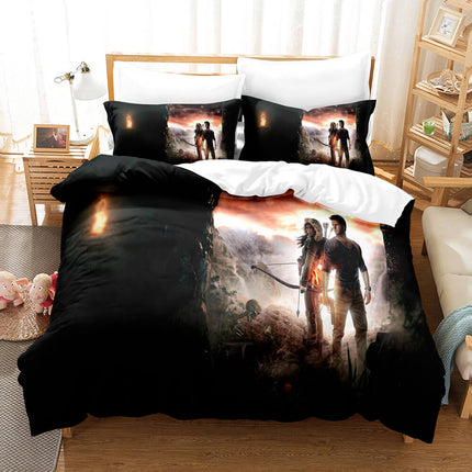 Uncharted Pattern Bedding Sets Quilt Covers Without Filler