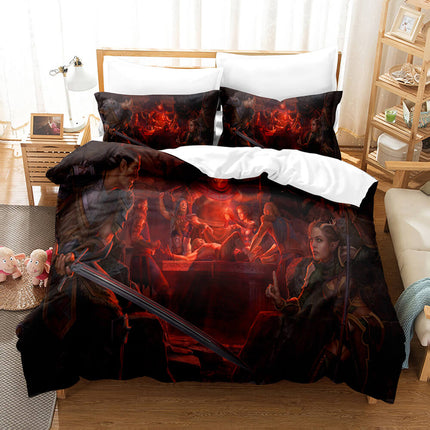 Uncharted Pattern Bedding Sets Quilt Covers Without Filler