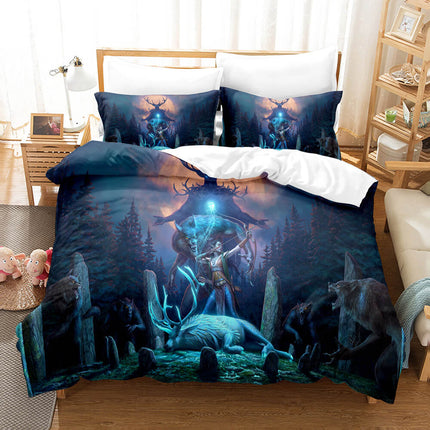 Uncharted Pattern Bedding Sets Quilt Covers Without Filler