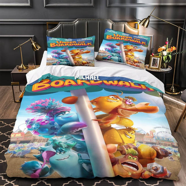 Under The Boardwalk Bedding Set Quilt Duvet Cover Without Filler