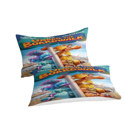 Under The Boardwalk Bedding Set Quilt Duvet Cover Without Filler