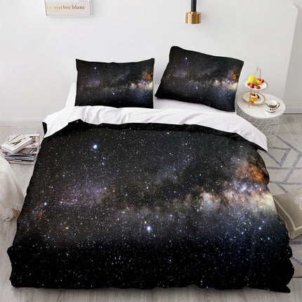 Universe Sky Outer Space 3 Piece Bedding Set Quilt Covers
