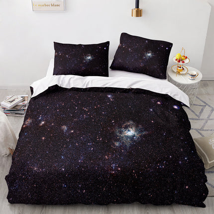 Universe Sky Outer Space 3 Piece Bedding Set Quilt Covers