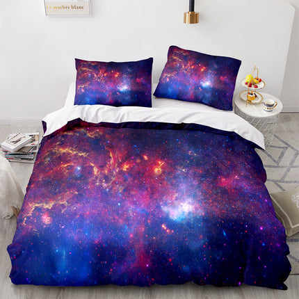 Universe Sky Outer Space 3 Piece Bedding Set Quilt Covers