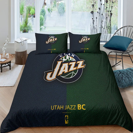 Utah Jazz Bedding Set Duvet Cover Without Filler