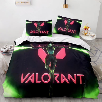 VALORANT Bedding Set Cosplay Quilt Cover Without Filler