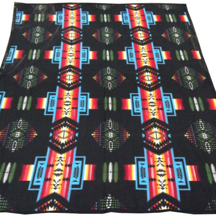 Fleece Blanket Native American Design - #1 - Tony's Home Furnishings