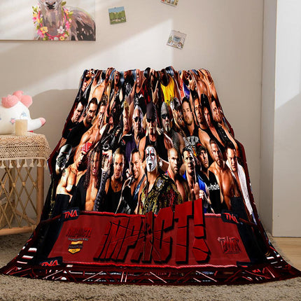 WWE RAW Flannel Fleece Blanket