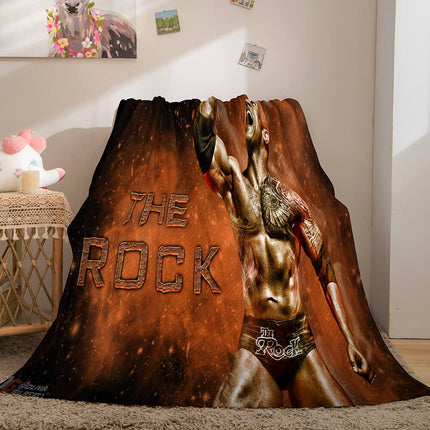 WWE RAW Flannel Fleece Blanket