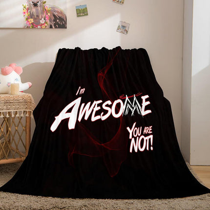 WWE RAW Flannel Fleece Blanket