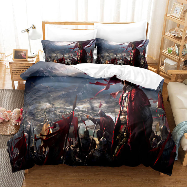 Warface War Front Cosplay 3 Piece Bedding Set Quilt Covers