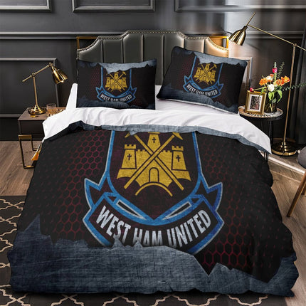 West Ham United Bedding Set Duvet Cover Without Filler