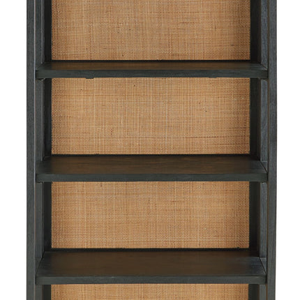 Abyard - Bookcase - Black / Natural