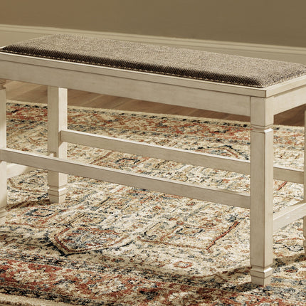 Bolanburg - DBL Counter UPH Bench  - Beige
