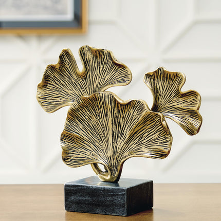 Collridge - Sculpture - Gold Finish / Black