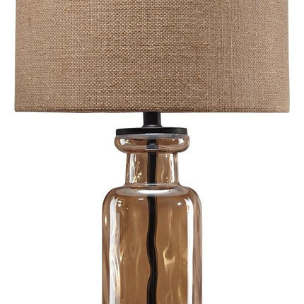 Laurentia - Glass Table Lamp  - Champagne