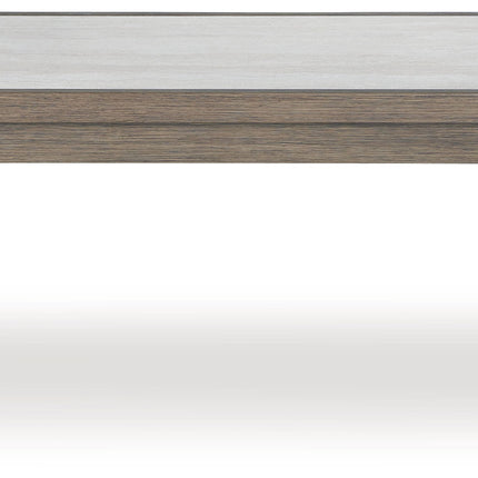 Rainier Ranch - Rectangular Cocktail Table - Brown / Beige