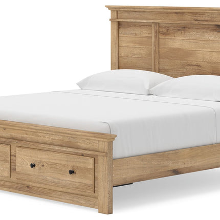 Makidern - Panel Storage Bed