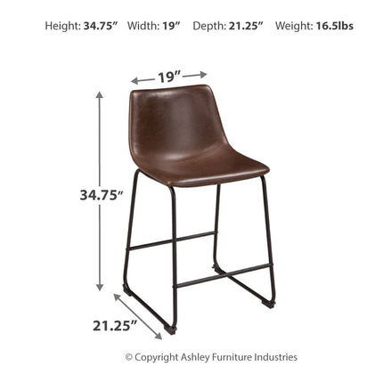 Centiar - Upholstered Barstool (Set of 2)