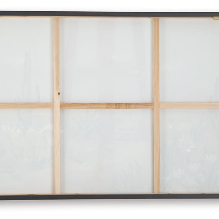 Sidworth - Wall Art - Green / Beige / Gray