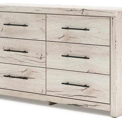 Lawroy - Six Drawer Dresser - Light Natural