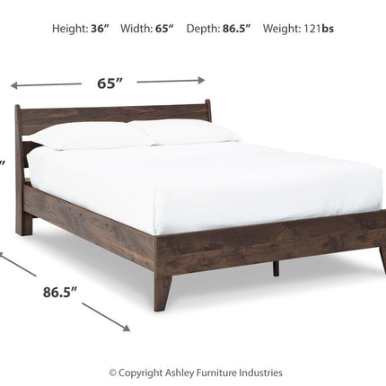Calverson - Panel Platform Bed