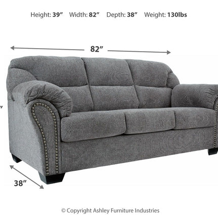 Allmaxx - Sofa - Pewter