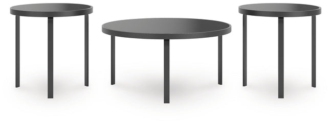 Dorylin - Occasional Table Set (Set of 3) - Black
