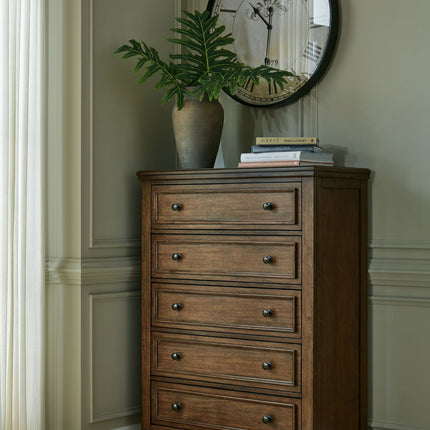 Sturlayne - Five Drawer Chest - Brown