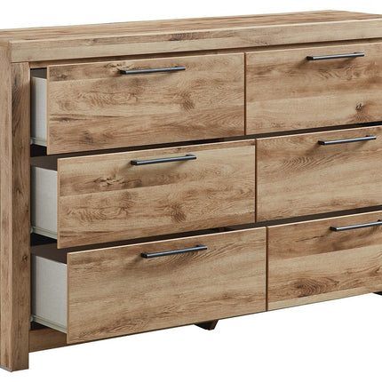 Hyanna - Six Drawer Dresser - Tan Brown