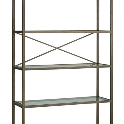 Bernonly - Bookcase - Antique Bronze Finish