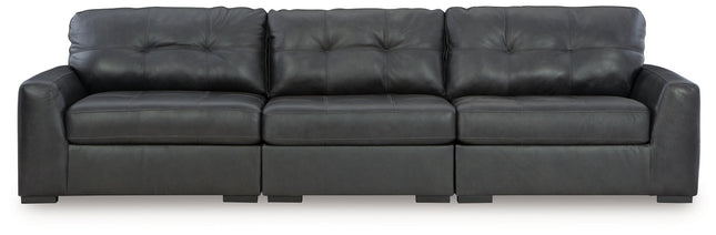 Brindley Pier - 3-Piece Sectional Sofa - Fog