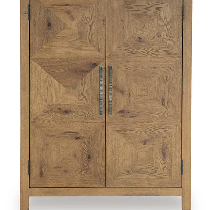 Clayburns - Bar Cabinet - Light Brown
