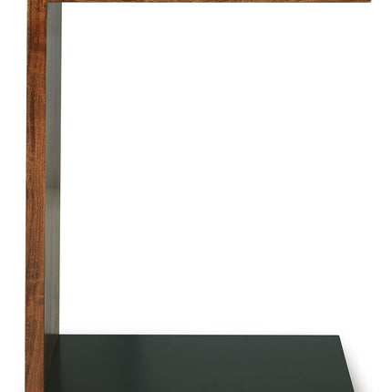 Wimshaw - Accent Table - Brown / Black
