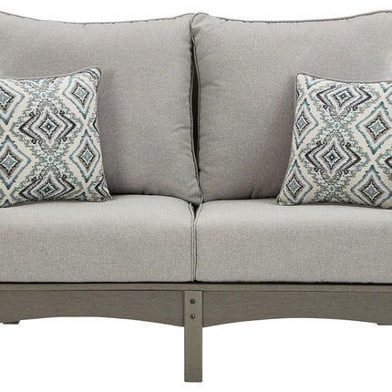 Visola - Loveseat w/Cushion - Gray