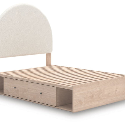 Arloster - Upholstered Panel Bed