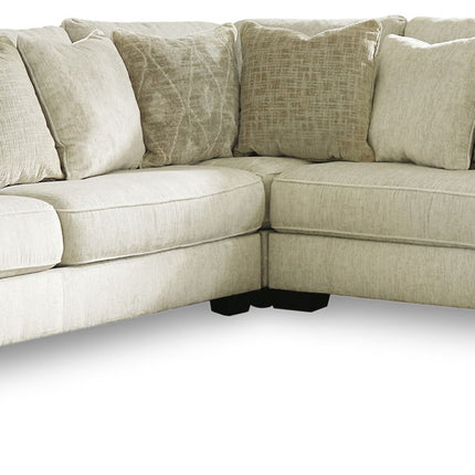 Rawcliffe - 5-Piece Sectional - Parchment