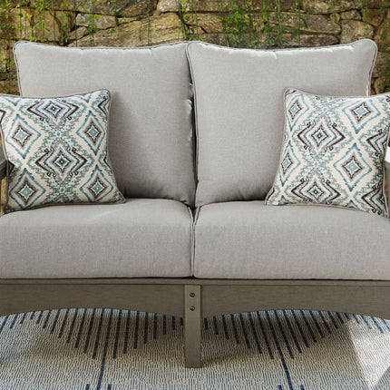 Visola - Loveseat w/Cushion - Gray
