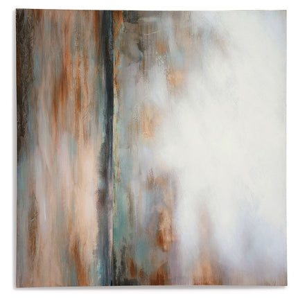 Weatheridge - Wall Art - Grey / Gold