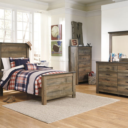 Trinell - Panel Bed