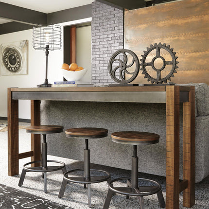 Torjin - Swivel Stool (Set of 2) - Dark Brown