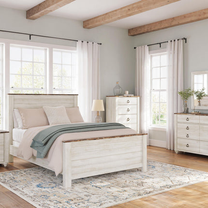 Willowton - Panel Bed