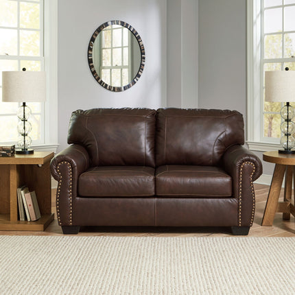 Colleton - Loveseat - Dark Brown