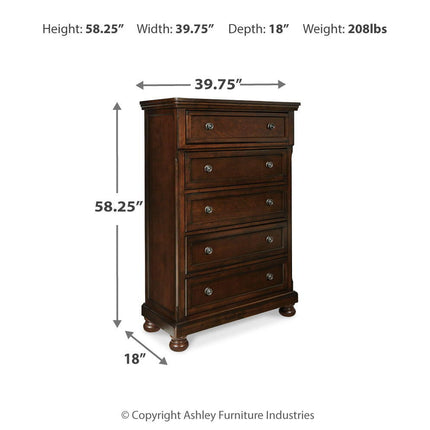 Porter - Chest - Rustic Brown