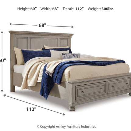 Lettner - Panel Storage Bed
