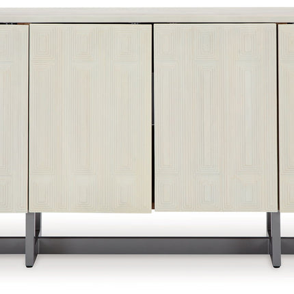 Ornawel - Accent Cabinet - Distressed White