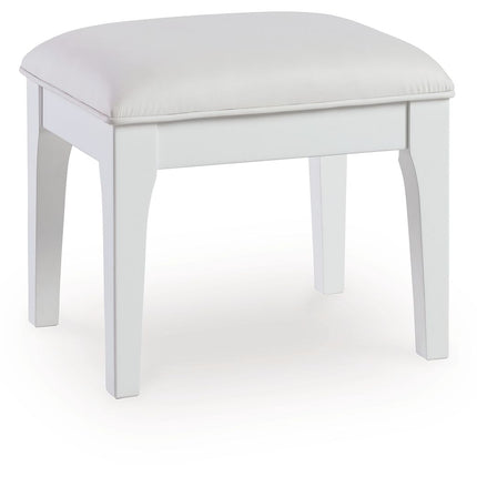 Chalanna - Vanity Stool - White
