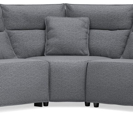 Modmax II - Reclining Sectional - Salt And Pepper