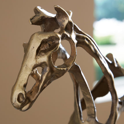 Grainville - Sculpture - Antique Gold Finish