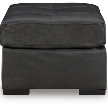 Brindley Pier - Oversized Accent Ottoman - Fog